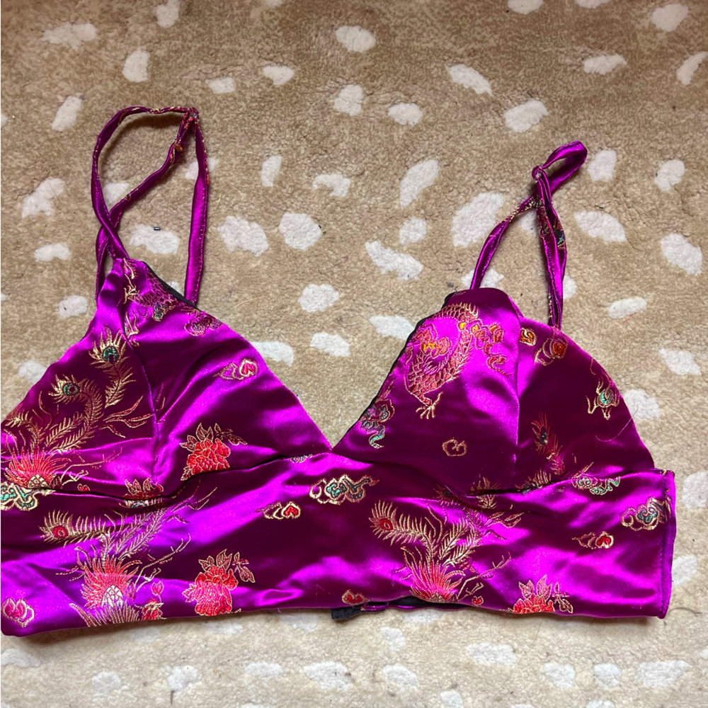 Omighty Purple Crop Top